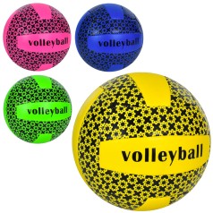 М'яч волейбольний офіційний розмір, ПВХ, 240-250г, 4кольори, в п/е /30/