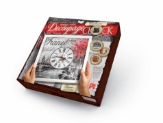 Набір для дитячої творчості Годинник Decoupage Clock з рамкою Пок
