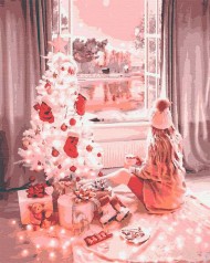 Картина за номерами Merry Christmas (40x50) (RB-0312)