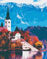Картина за номерами Австрійський пейзаж (40x50) (RB-0040)