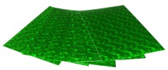 Кольорова ЕВА піна (Фоаміран) А4, 21х29, 7 см, 1,80 мм, 5 листів, зелений