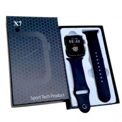 Годинник C 64777 Bluetooth 5.0, кольоровий дисплей 1.8", годинник, дзвінки та повідомлення, кроки, будильник, спорт, серцебиття, музика, в коробці
