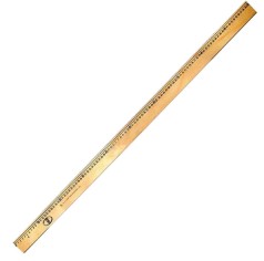 Лінійка дерев'яна 100 см (шовкографія)