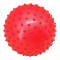 Резиновый мяч массажный, 16 см (красный)
