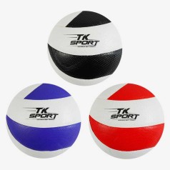 М`яч волейбольний "TK Sport", 3 види, клейка, 280-300 грамів, матеріал м`який PVC, МІКС ВИДІВ /60/