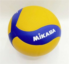 М`яч волейбольний вага 280-300 грамів, матеріал PU, гумовий балон /60/