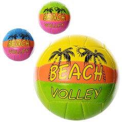 М'яч волейбольний офіційн розмір, 2 шари, 18 панелей, 260-280г, 3 кольори /30/