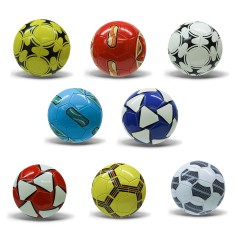 М'яч футбольний №5, PVC 270 грам, 8 mix /100/
