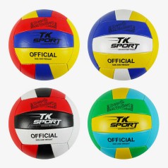 М`яч волейбольний "TK Sport" 4 види, 260-270 грамів, матеріал PVC, МІКС ВИДІВ /100/