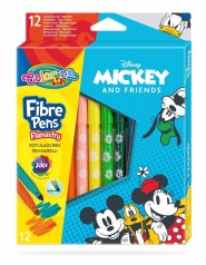 Фломастери 12 кольорів Colorino / Mickey