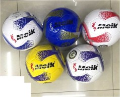 Футбольный мяч 5 видов, вес 310-330 грамм, мягкий PVC, резиновый баллон, размер №5 /50/