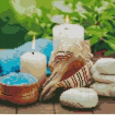 Набір для творчості алмазна картина Арома-терапія Strateg розміром 30х30 см (CA-0039)