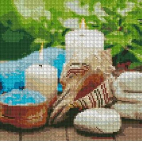 Набір для творчості алмазна картина Арома-терапія Strateg розміром 30х30 см (CA-0039)