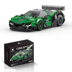 Конструктор “Автомобиль”, 373 деталей, резиновые шины, в кор. 20*14*8см  /60/