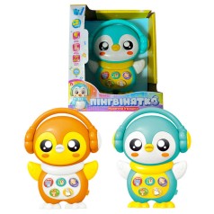 Музыкальная игрушка &ldquo;Пингвиненок&rdquo; &ldquo;WToys&rdquo;, ОЗВУЧ. УКР. ЯЗЫКОМ, звуки, подсветка, животные, в кор. /72-2/