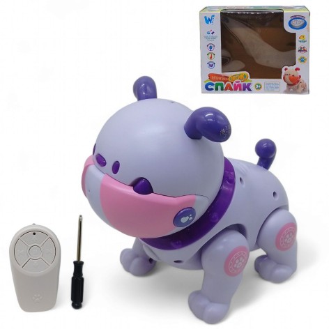 Інтерактивний пес Спайк бузковий