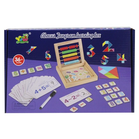 Развивающий деревянный набор "Математика"