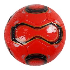 М'яч футбольний  РОЗМІР №2, вага 100 грамів, матеріал PVC, балон гумовий (червоний)