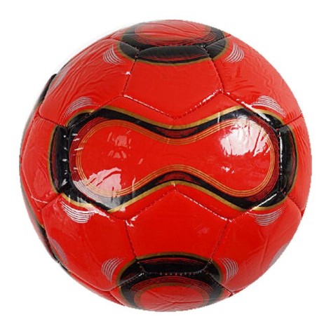 М'яч футбольний  РОЗМІР №2, вага 100 грамів, матеріал PVC, балон гумовий (червоний)