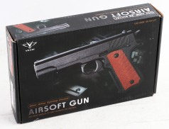 УЦЕНКА 20% Пістолет метал V11-Tan  Vigor COLT M1911 /18/
