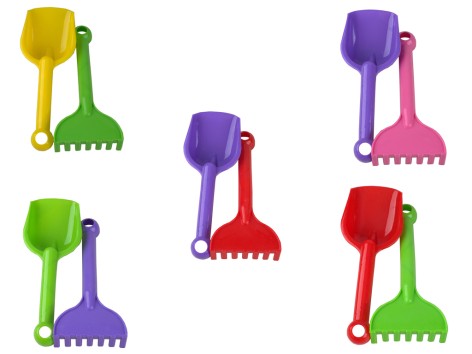 Лопатка, грабелька, 21 см. МЗ 