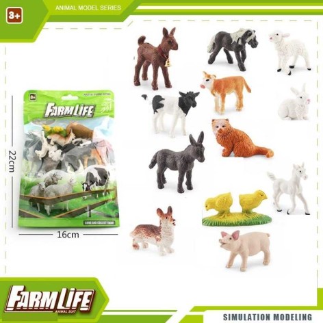 Набір тварин в п/е /170/