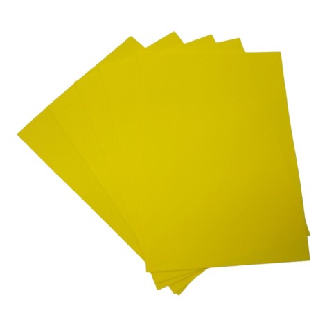 Фоамиран желтый А4 21*29,7см, 1мм, 5 листов (32591)
