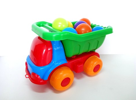 Машинка игрушечная Шмелек Б с 12 шариками КВ