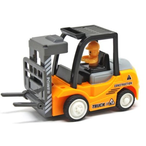 Погрузчик инерционный, желтый