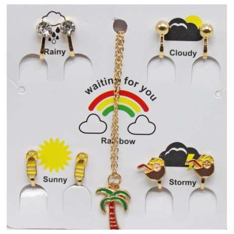 Набір дитячої біжутерії мікс видів