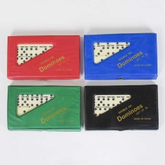 Настільна гра Доміно 4 види 28 кісток у м'якому чохлі (48)