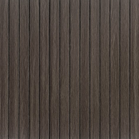 Покриття вінілове самоклеюче 3D рейки 600х600х2,8мм Димчастий каштан SW-00002195