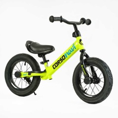 Велобіг "CORSO Navi" сталева рама, колесо 12", надувні колеса, підніжка, підставка для ніг, дзвіночок /1/