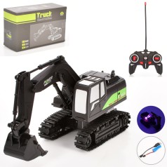 Р/К екскаватор , 28см, акум, USB-зарядне, світло, в кор-ці, 24-15-9,5см 