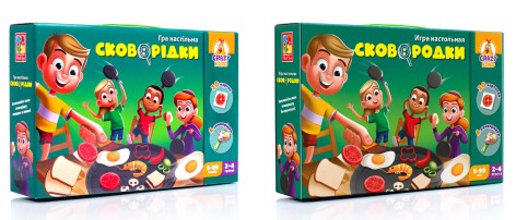 Настільна гра Vladi-Toys "Сковорідки" на швидкість (VT2309-01)