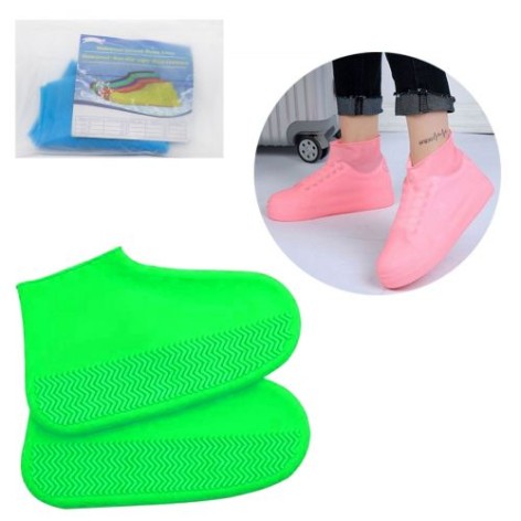 Чохли-бахили силіконові, М (35-41), зелений