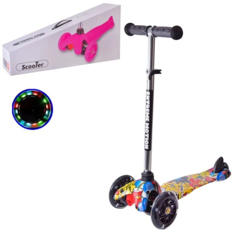 Самокат триколісний 