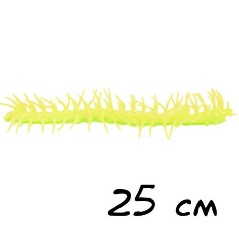 Антистрес сороконіжка довга жовта
