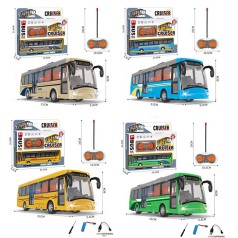 Р/К Автобус , акум, 21см, світло, USBзарядне, 4 кольори, в кор-ці, 23,5-21,5-5,5см /18/