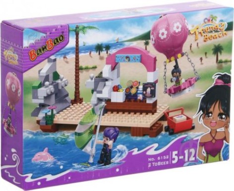 Конструктор "Морський острів", 235 ел