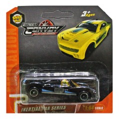 Машинка ЧЕРНАЯ с голубым