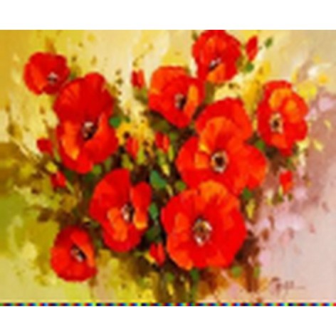 Алмазна мозаїка за номерами 378EZ 40*50 