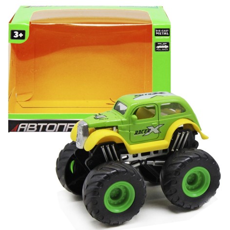 Машина АВТОПРОМ зелена