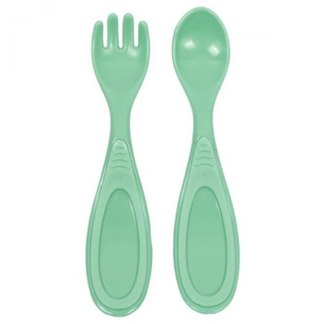 Набір столових приладів, бірюзовий