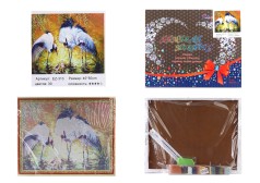 Алмазна мозаїка за номерами 40*50 