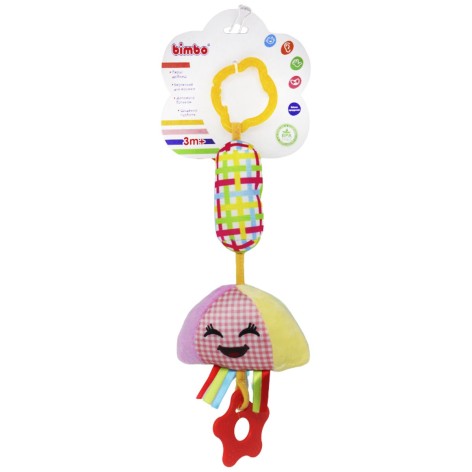 Брязкальце м'яке з прорізувачем 