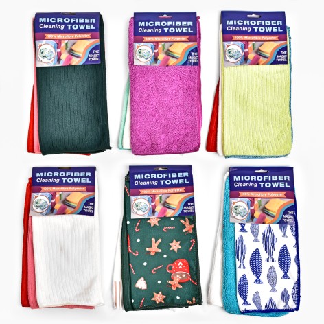 Ганчірка для прибирання/полірування 3шт/уп 30*30см R94081, ціна за 2 шт. /160/