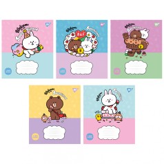 А5/12 кл. Yes Line Friends. Sweetieland, тетрадь учнів. ціна за 25 шт. //