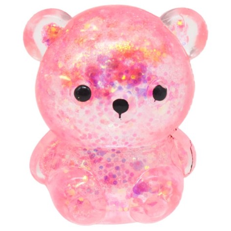 Жвачка-тянучка "Мишка", 5,5 см, коралловый