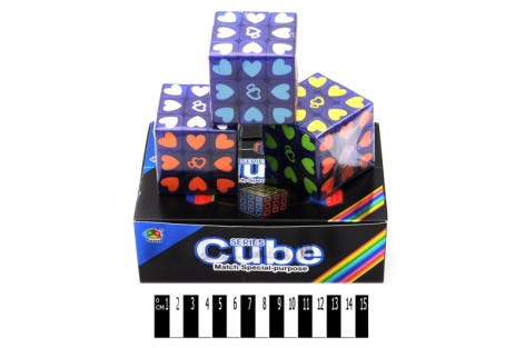 Кубик-рубик 6 шт. 12*17*6 см